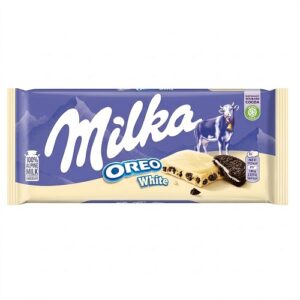 milka white chocolate 90g (copy)