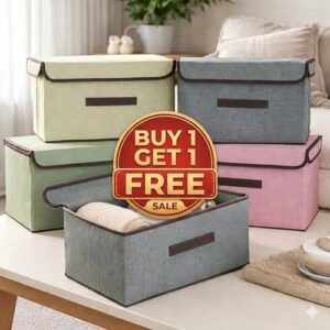 premium foldable storage box – buy 1 get 1 free