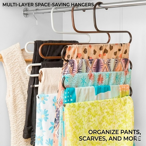 hanger s shaped 5 layer stainless steel hanger s shaped 5 layer stainless steel